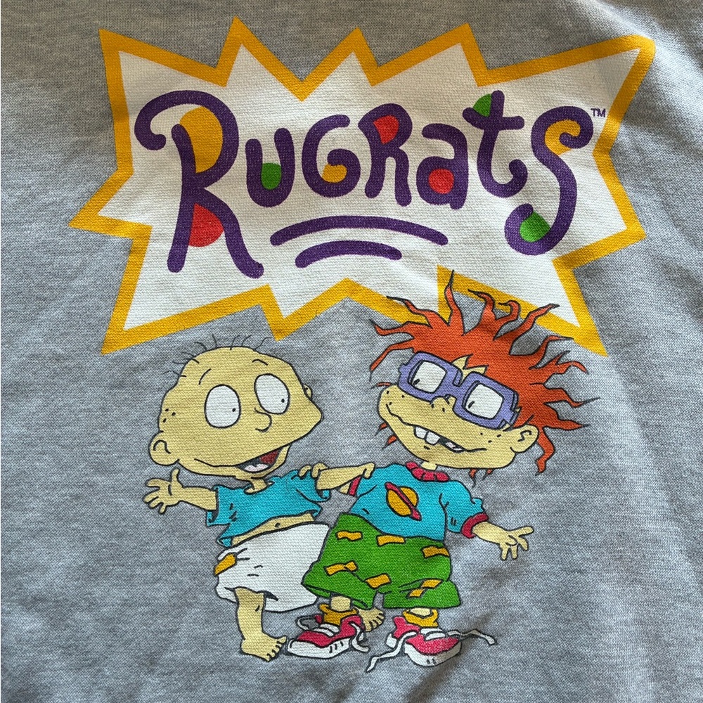 Gray Rugrats Hoodie - Women’s Small - Picture 6 of 6